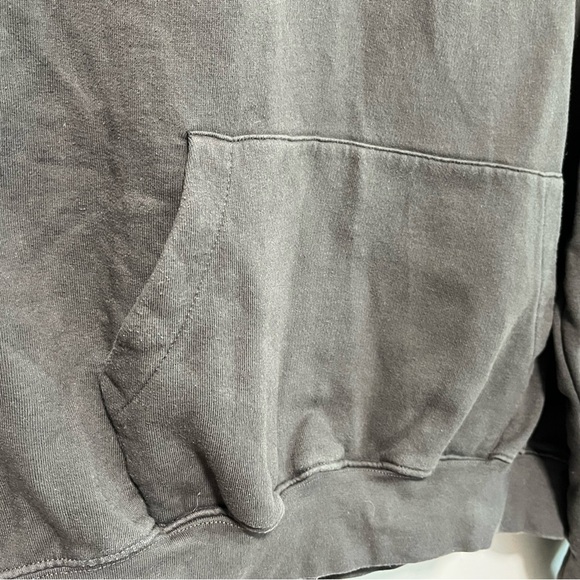 mnml Men’s Charcoal Gray Brown Oversized Hoodie - Size M - Picture 4 of 8